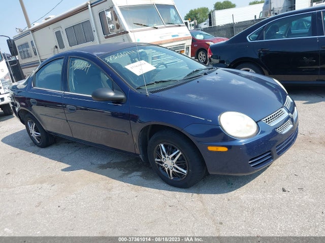 2005 DODGE NEON SE VIN: 1B3ES26C25D207844