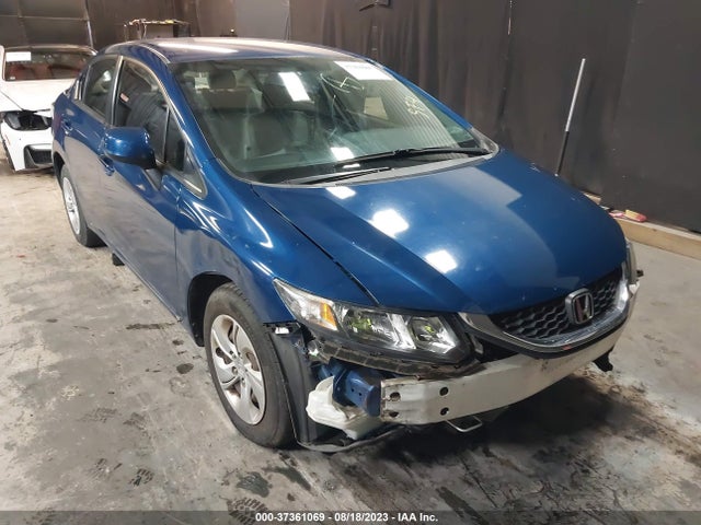 2013 HONDA CIVIC SDN LX VIN: 2HGFB2F58DH582502