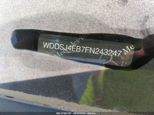 WDDSJ4EB4FN243237 Mercedes-Benz Cla-class Cla 250
