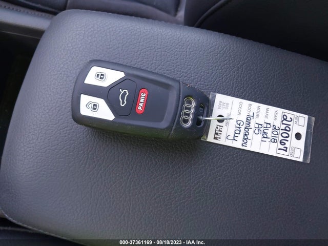 WAUBNCF54JA059219 Audi A5 Sportback Premium Plus