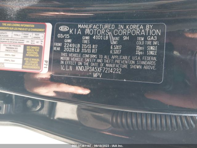 KNDJP3A5XF7214232 KIA SOUL +