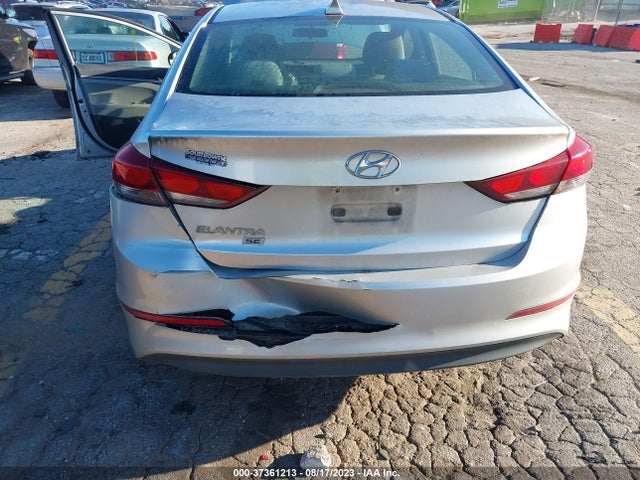 2017 HYUNDAI ELANTRA SE VIN: 5NPD74LF2HH155894