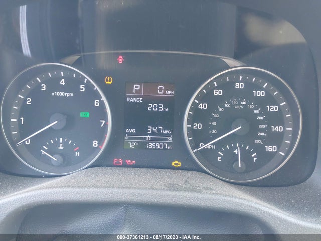 2017 HYUNDAI ELANTRA SE VIN: 5NPD74LF2HH155894