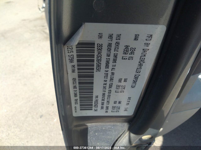 Продажа на аукционе авто 2006 Dodge Charger, vin: 2B3KA43G36H506501, номер лота: 37361244