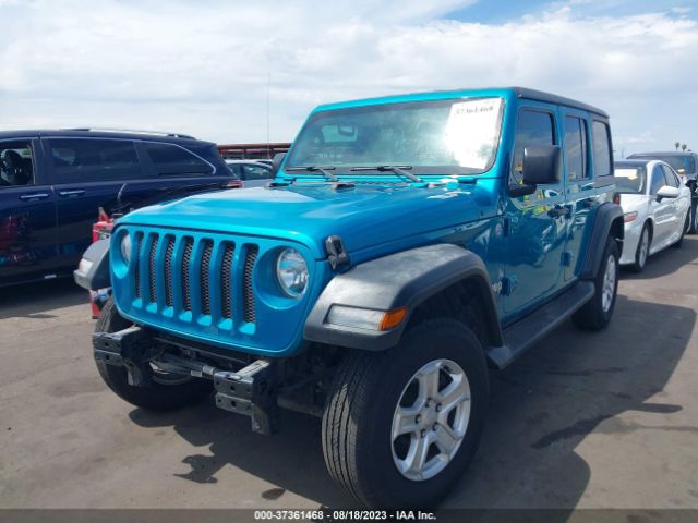 1C4HJXDGXKW612867 Jeep Wrangler Unlimited Sport S