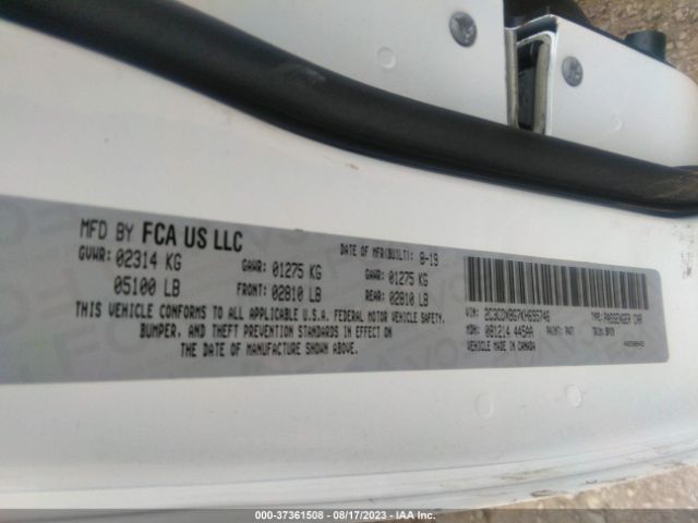 2C3CDXBG7KH695746 Dodge Charger Sxt
