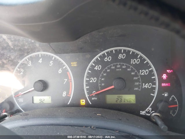 2012 TOYOTA COROLLA L/LE/S VIN: 2T1BU4EE2CC793174