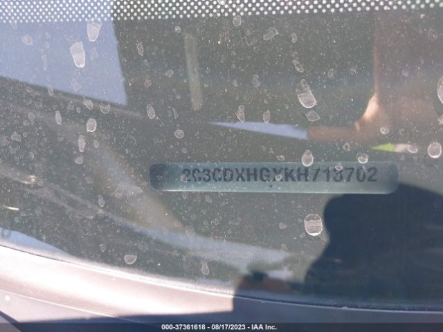2C3CDXHGXKH713762 Dodge CHARGER GT