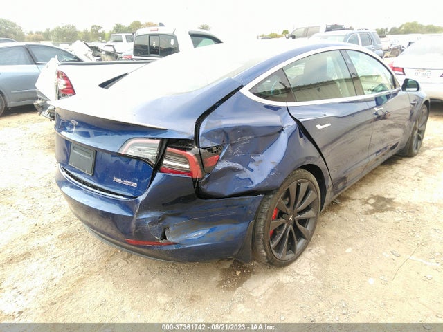 2020 TESLA MODEL 3 PERFORMANCE VIN: 5YJ3E1EC3LF641169