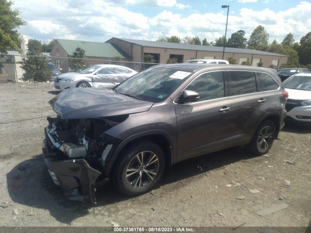 2017 TOYOTA HIGHLANDER LE VIN: 5TDBZRFH7HS410660