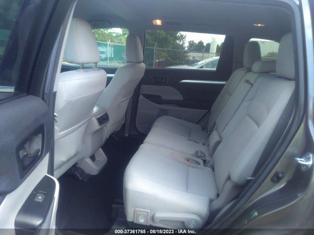 2017 TOYOTA HIGHLANDER LE VIN: 5TDBZRFH7HS410660