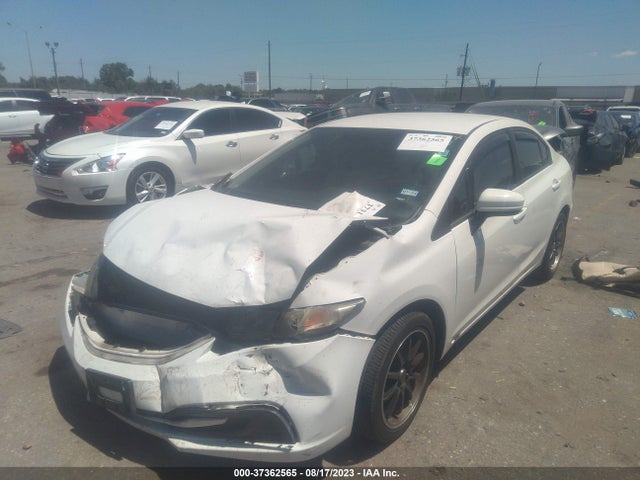 Honda Civic Sedan Lx 2014 2HGFB2E58EH545727 Image 2