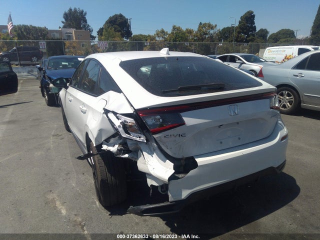 2023 HONDA CIVIC HATCHBACK SPORT VIN: 19XFL2H85PE019345