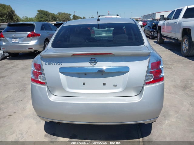2012 NISSAN SENTRA 2.0 S VIN: 3N1AB6AP5CL777460