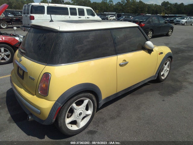 2003 MINI COOPER HARDTOP VIN: WMWRC33413TC40501