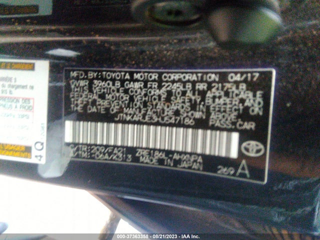 Toyota COROLLA IM 2017 JTNKARJE3HJ547186 Image 15