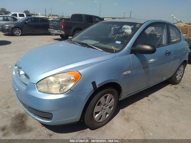 2008 HYUNDAI ACCENT GS VIN: KMHCM36C78U080613