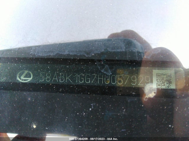 58ABK1GG7HU057929 Lexus ES