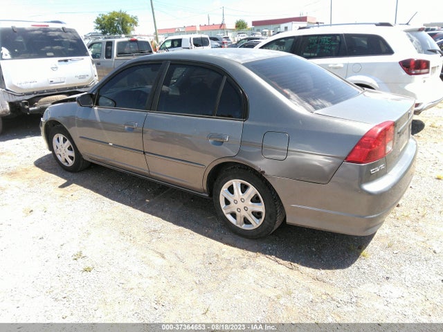 2005 HONDA CIVIC SDN LX SSRS VIN: 2HGES16655H524637