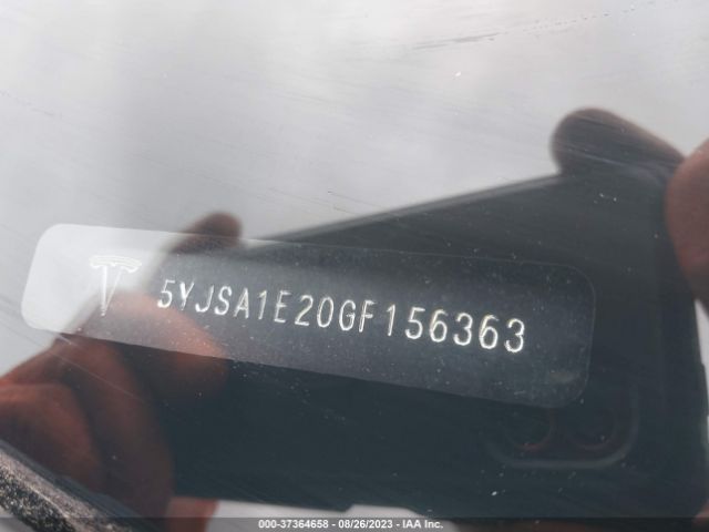 5YJSA1E20GF156363 Tesla Model S 60d/70d/75d/85d/90d