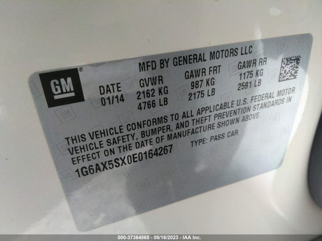 1G6AX5SX0E0164267 Cadillac Cts Sedan Luxury Awd