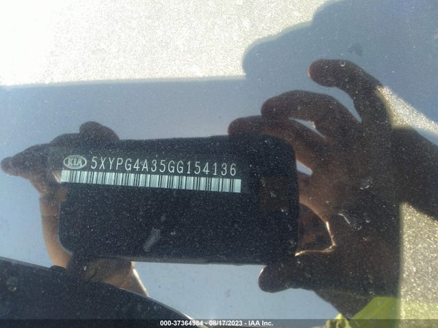 KIA SORENTO LX 2016 5XYPG4A35GG154136 Image 9
