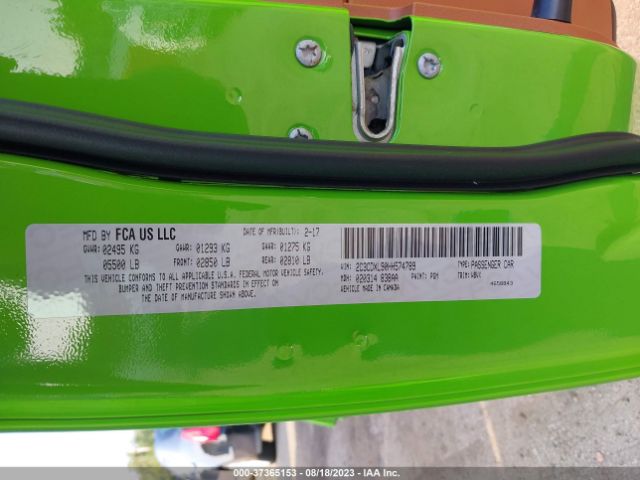 2C3CDXL90HH574789 Dodge Charger Srt Hellcat
