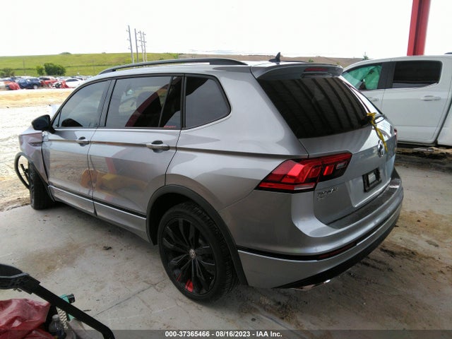 3VV3B7AX8MM117342 Volkswagen Tiguan Se/se R-line Black/sel