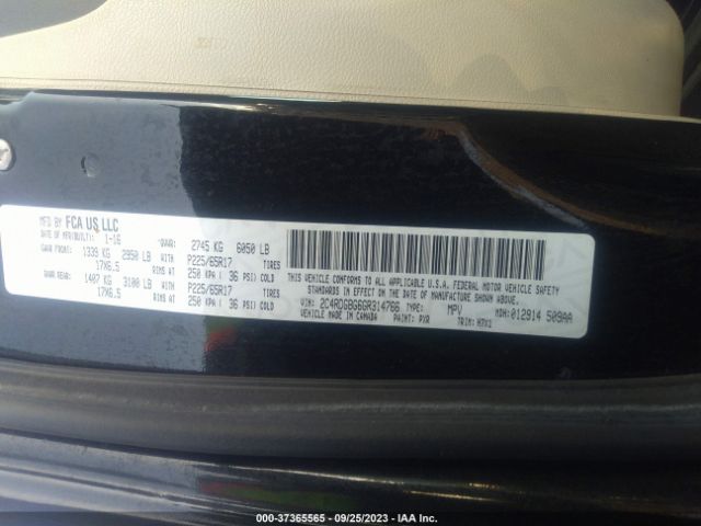 2C4RDGBG6GR314766 Dodge Grand Caravan American Value Pkg