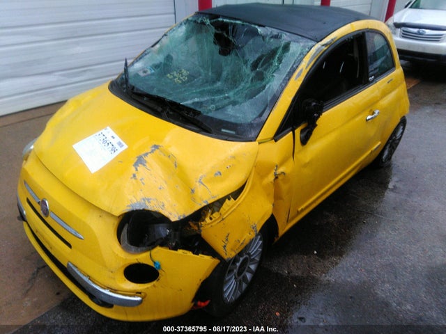 2012 FIAT 500 LOUNGE VIN: 3C3CFFER1CT119192