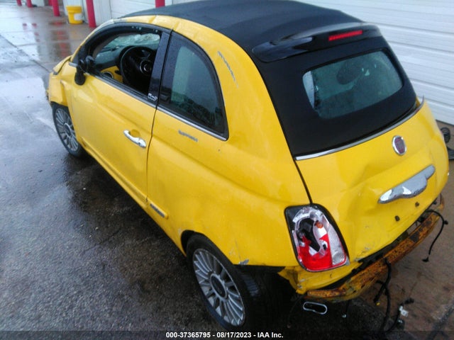 2012 FIAT 500 LOUNGE VIN: 3C3CFFER1CT119192