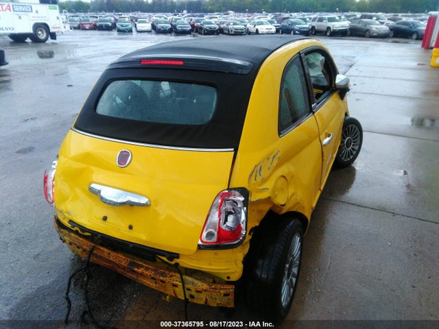 2012 FIAT 500 LOUNGE VIN: 3C3CFFER1CT119192