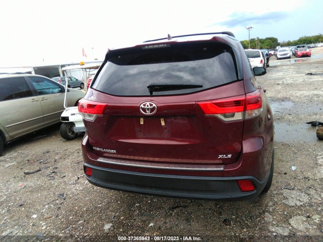 2017 TOYOTA HIGHLANDER XLE/SE VIN: 5TDKZRFH9HS234677