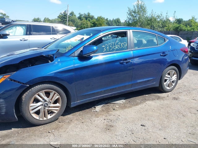 2019 HYUNDAI ELANTRA SEL VIN: 5NPD84LFXKH443439