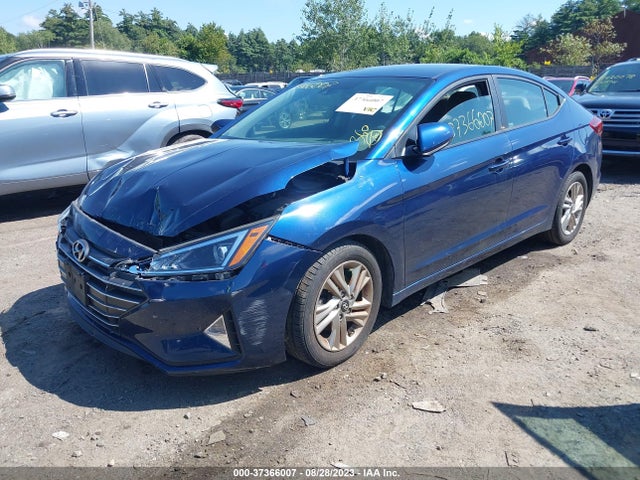 2019 HYUNDAI ELANTRA SEL VIN: 5NPD84LFXKH443439
