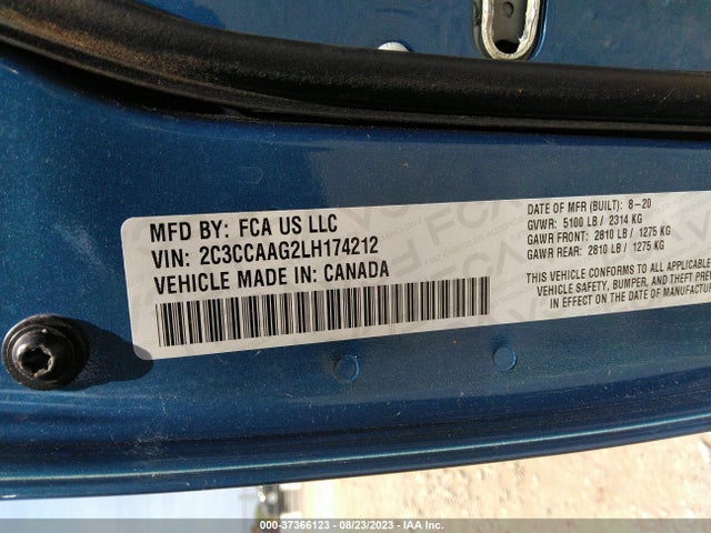 2C3CCAAG2LH174212 Chrysler 300 Touring