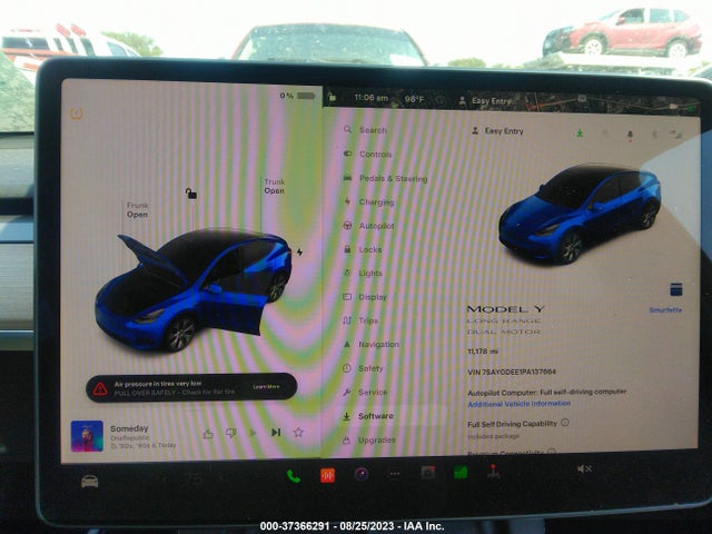 7SAYGDEE1PA137664 Tesla Model Y Long Range
