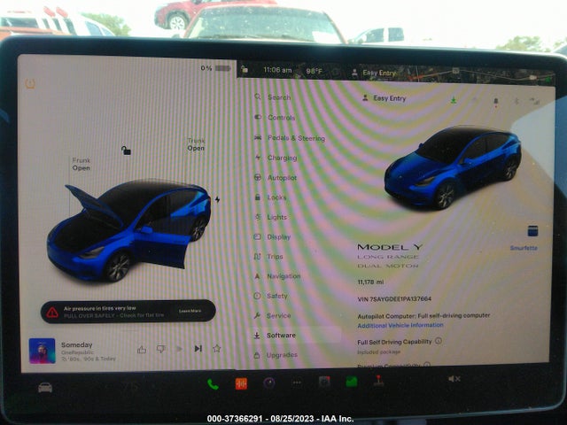 7SAYGDEE1PA137664 Tesla Model Y Long Range