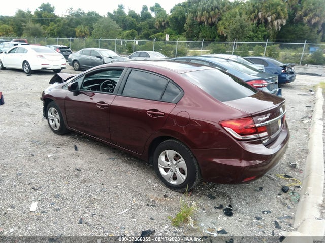 Honda Civic Sedan Lx 2014 19XFB2F50EE075637 Image 3