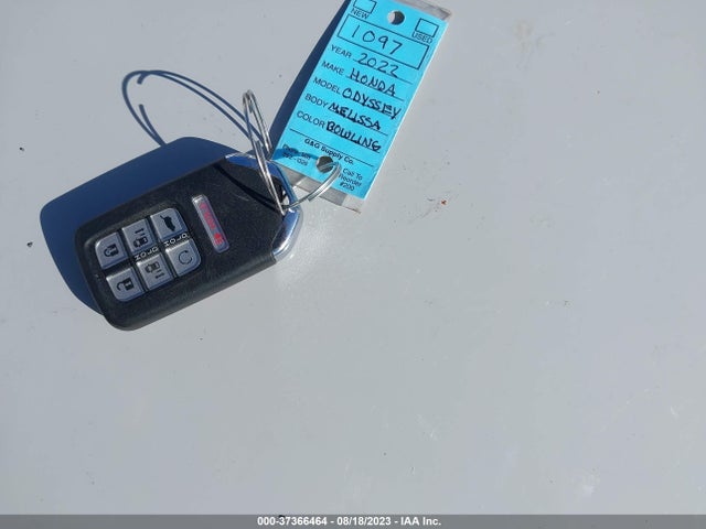 2022 HONDA ODYSSEY EX-L VIN: 5FNRL6H70NB011365
