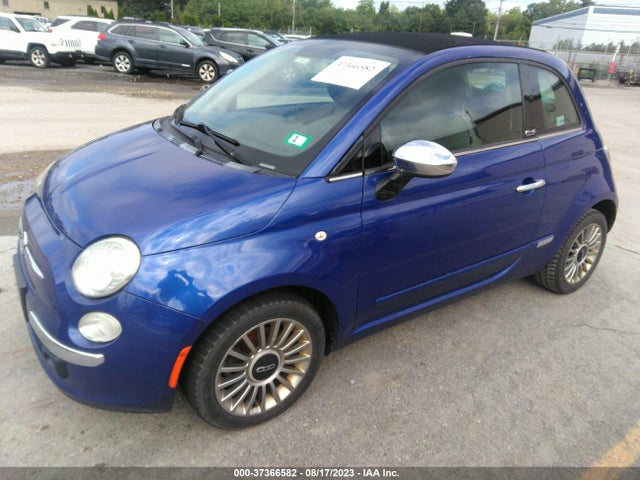 2012 FIAT 500 LOUNGE VIN: 3C3CFFER4CT109322