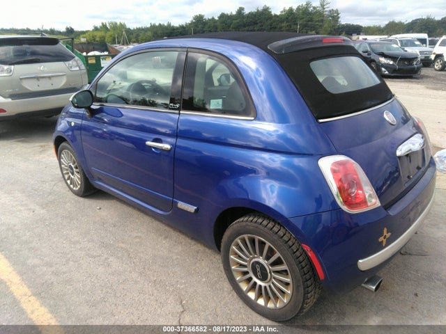2012 FIAT 500 LOUNGE VIN: 3C3CFFER4CT109322