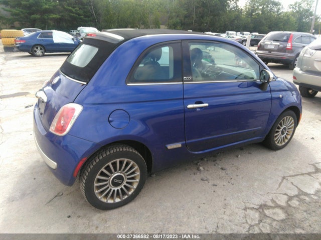 2012 FIAT 500 LOUNGE VIN: 3C3CFFER4CT109322