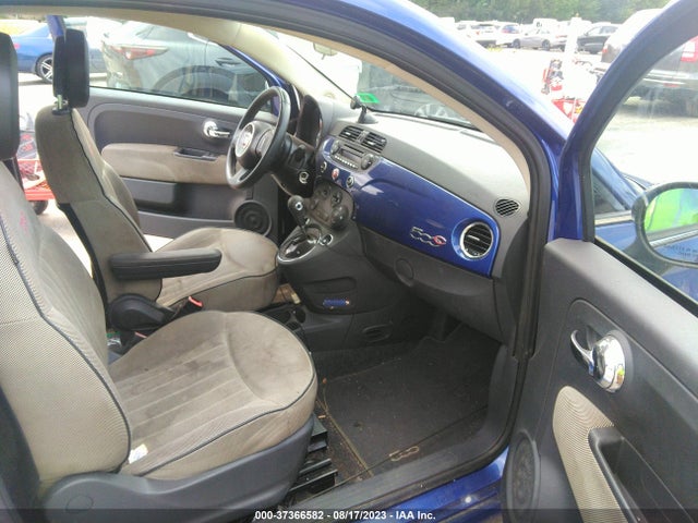 2012 FIAT 500 LOUNGE VIN: 3C3CFFER4CT109322