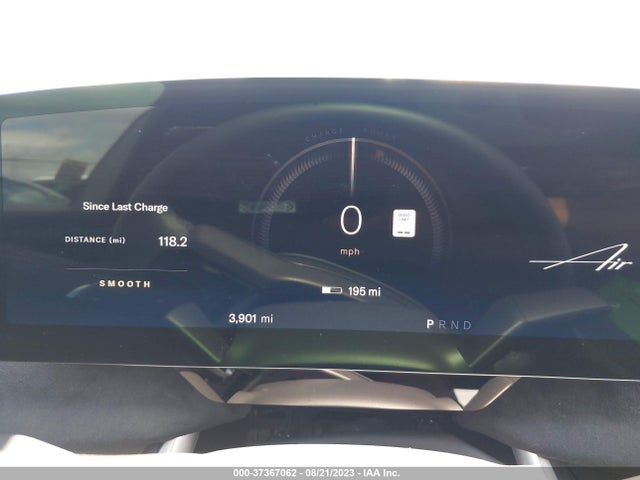 2022 LUCID AIR GRAND TOURING VIN: 50EA1GBAXNA005395