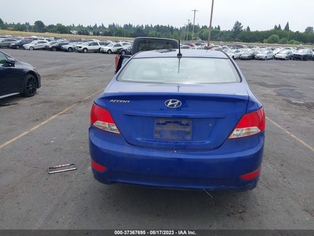 2013 HYUNDAI ACCENT GLS VIN: KMHCT4AE6DU363886