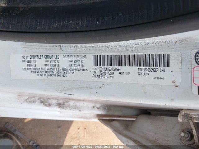 Dodge AVENGER SE 2014 1C3CDZAB6EN166964 Image 9