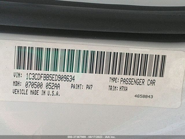 1C3CDFBB5ED909634 Dodge DART SXT