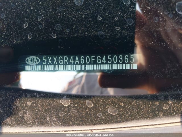 5XXGR4A60FG450365 KIA Optima Sxl Turbo