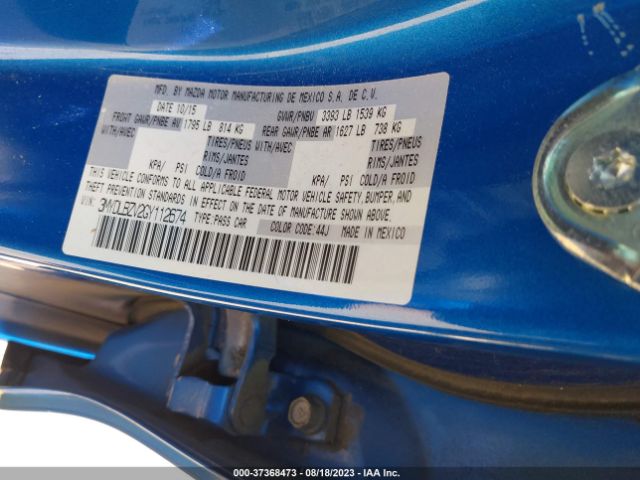 3MYDLBZV2GY112674 Scion IA